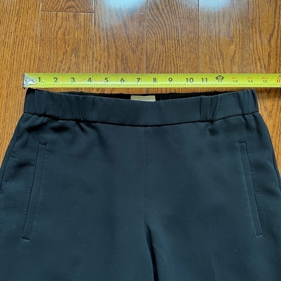 Aritzia Wilfred Darontal Cropped Crepe Dress Pant Trousers in Black - Sz 2 - Picture 11 of 13